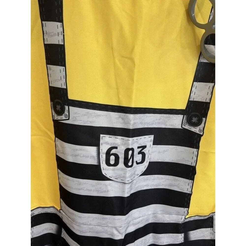 Despicable Me Jailed Minion Tom Costume Adult Size X-Large 46 48 New in Package